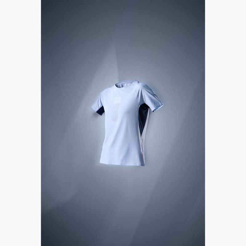 Maglietta da running da donna Rossignol Sapa Ultra Tee blue aura 8