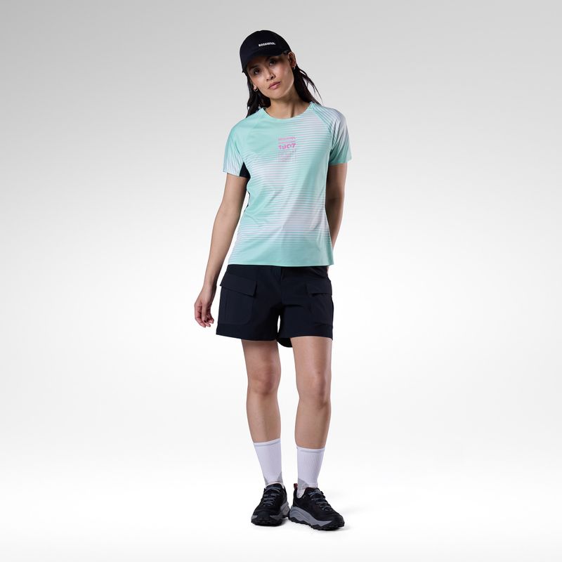 Maglietta da running da donna Rossignol Sapa Ultra Tee white line fogg 3