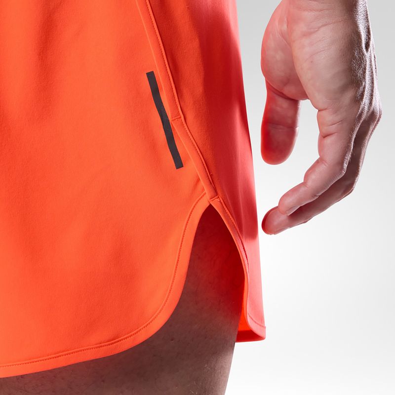 Pantaloncini da corsa da uomo Rossignol Sapa 5" neon red 8