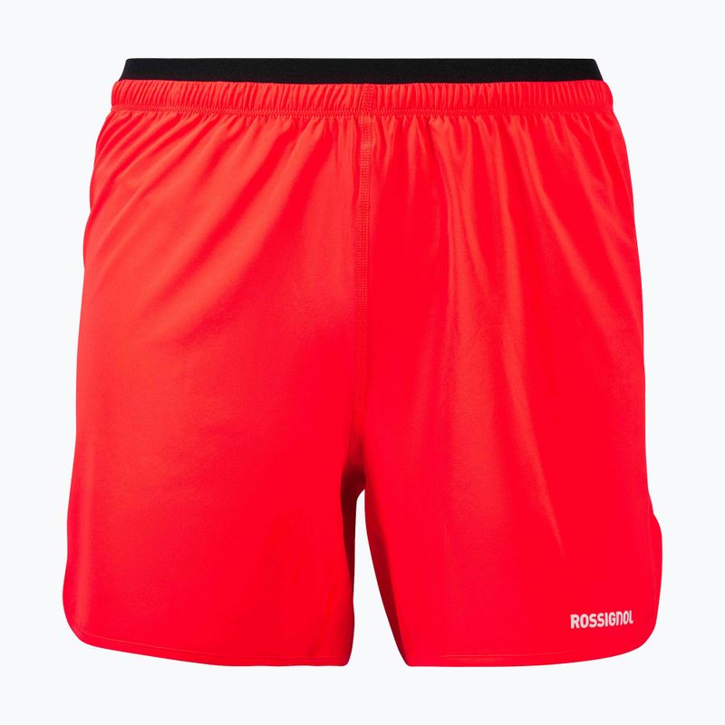 Pantaloncini da corsa da uomo Rossignol Sapa 5" neon red 9
