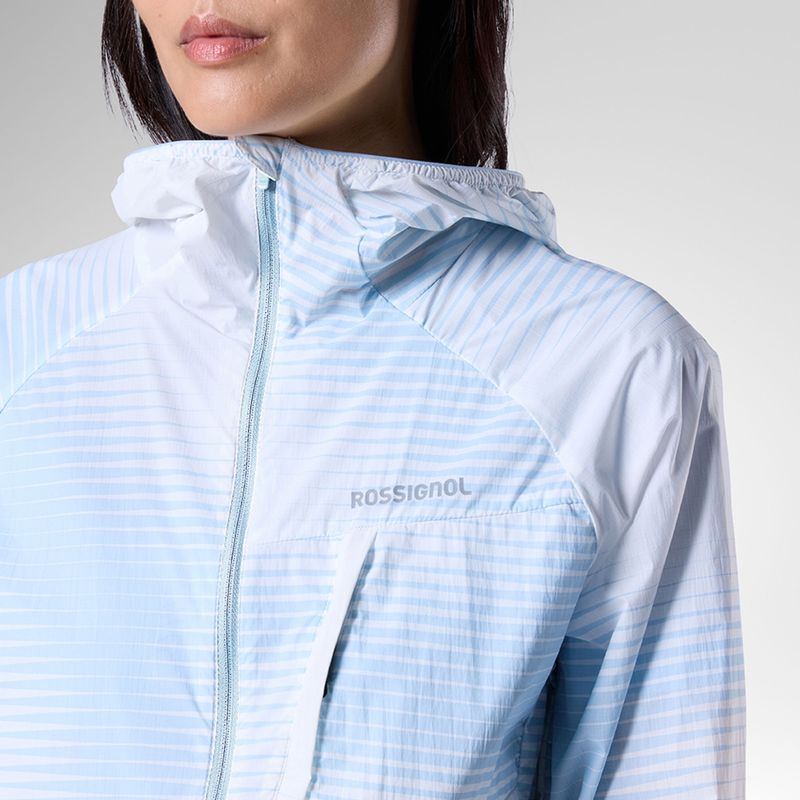 Giacca da running da donna Rossignol Sidelhorn PKB aura blue line fogg 6