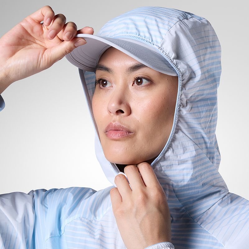 Giacca da running da donna Rossignol Sidelhorn PKB aura blue line fogg 7