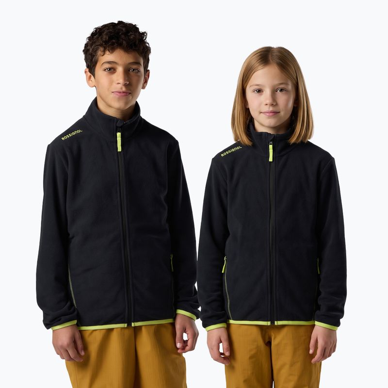 Pile felpato bambino Rossignol Polar Fleece black