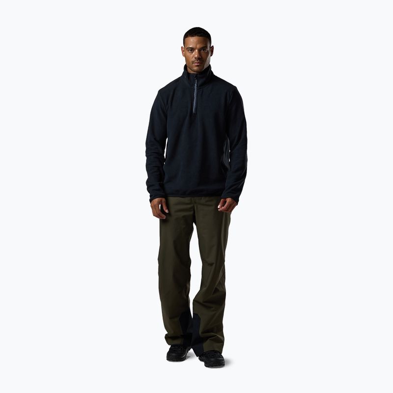 Pile uomo Rossignol Quarter Zip Fleece black 2