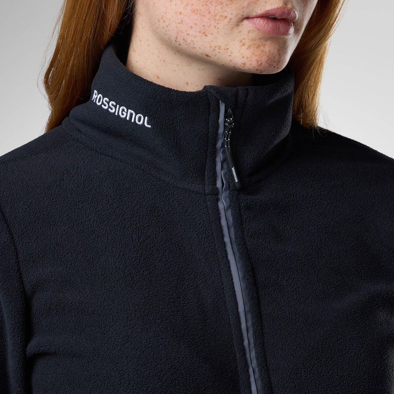 Felpa in pile da sci da donna Rossignol Polar Fleece black 5