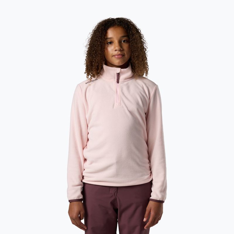Pile felpato bambino Rossignol Quarter Zip Polar Fleece pale lilac 2