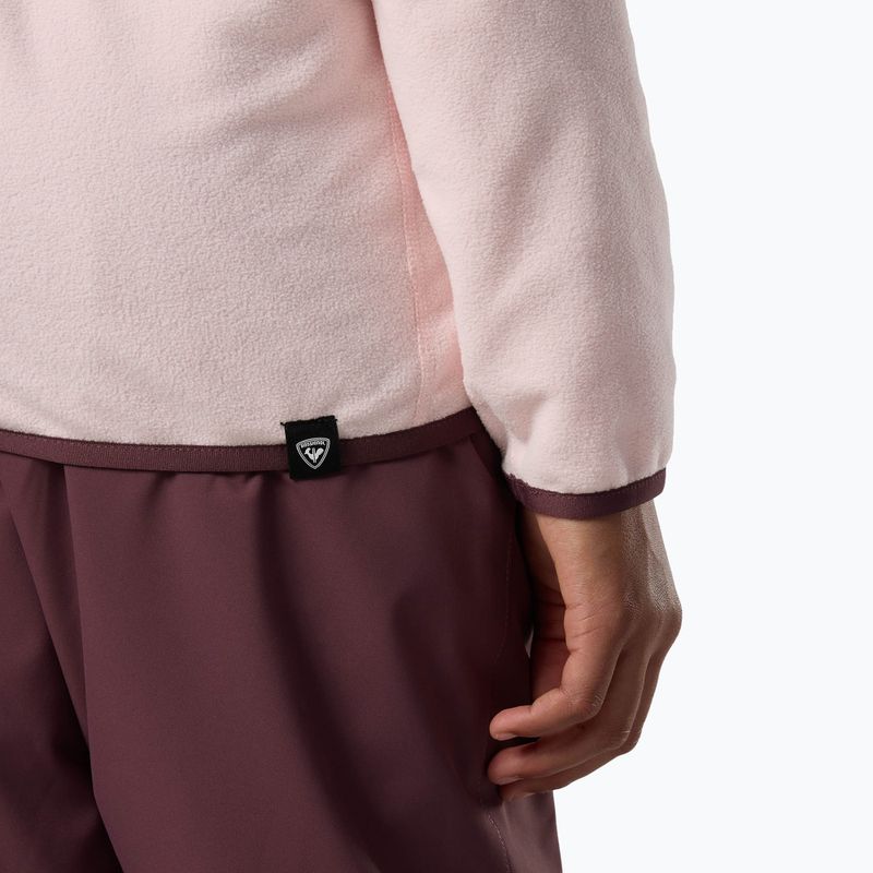 Pile felpato bambino Rossignol Quarter Zip Polar Fleece pale lilac 7