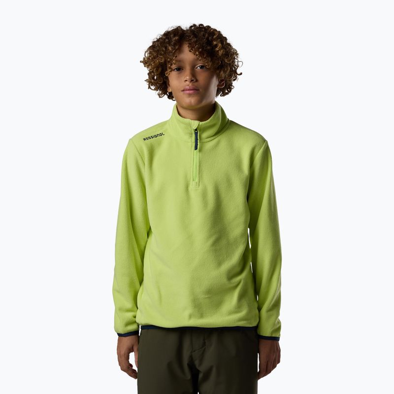 Pile felpato bambino Rossignol Quarter Zip Polar Fleece wild lime 2