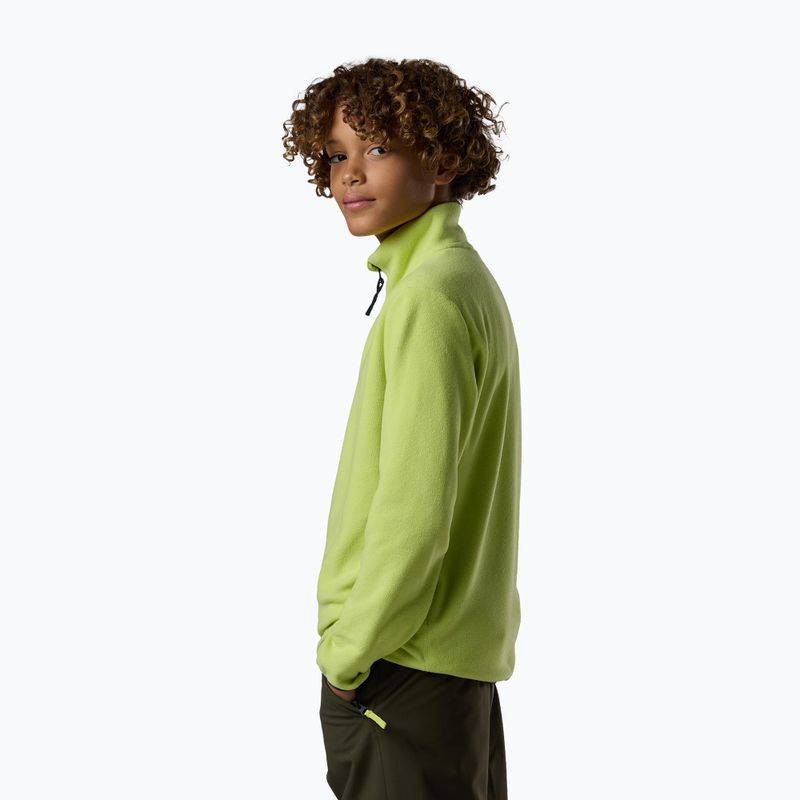 Pile felpato bambino Rossignol Quarter Zip Polar Fleece wild lime 5