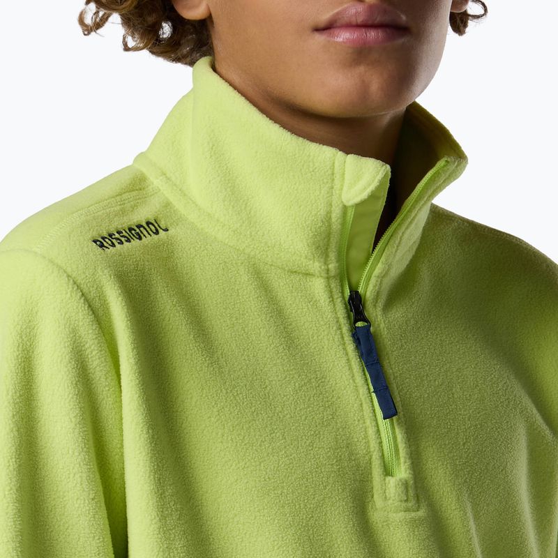 Pile felpato bambino Rossignol Quarter Zip Polar Fleece wild lime 6
