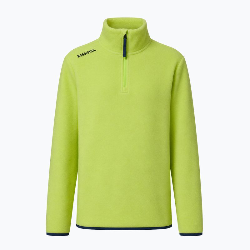 Pile felpato bambino Rossignol Quarter Zip Polar Fleece wild lime 9