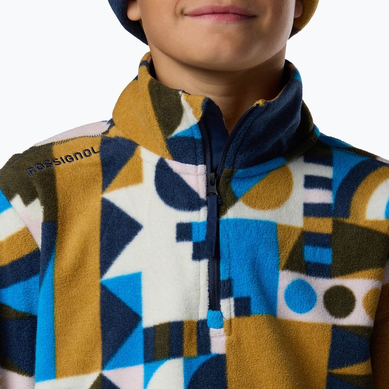 Pile felpato bambino Rossignol Quarter Zip Polar Fleece jr potpourri dazzle blue 6