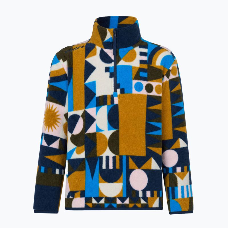 Pile felpato bambino Rossignol Quarter Zip Polar Fleece jr potpourri dazzle blue 8