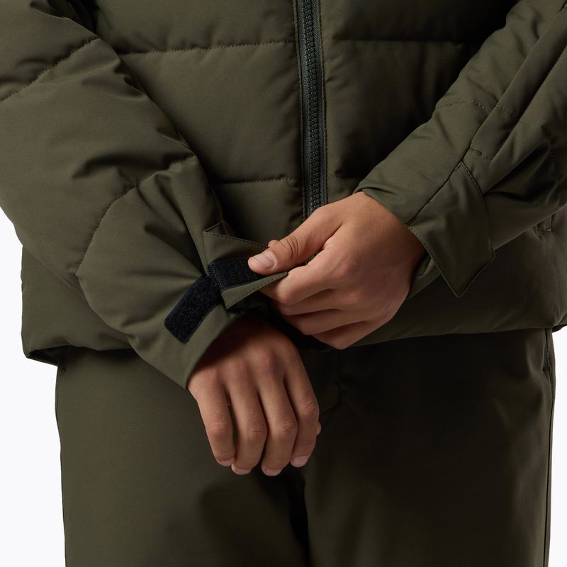 Giacca da sci bambino Rossignol Siz Quiled olive shadow 11