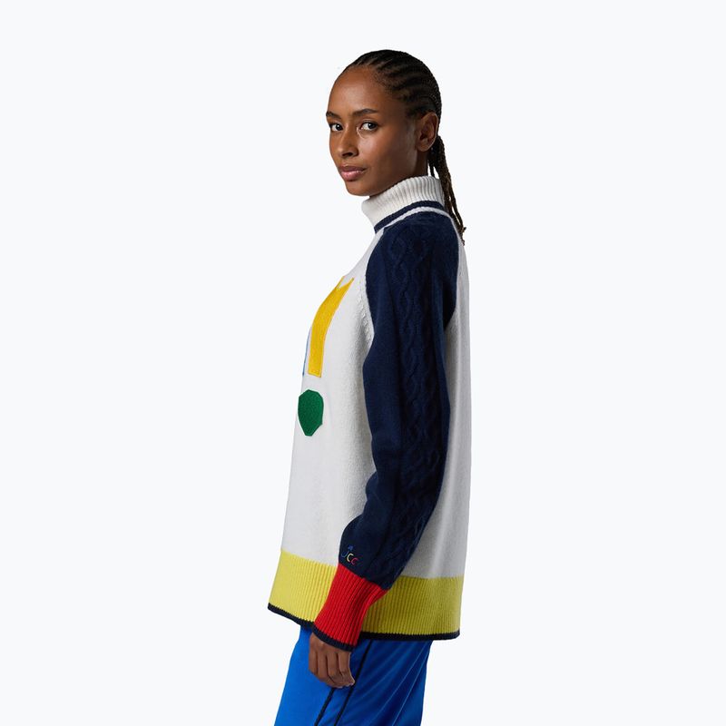 Maglione da donna Rossignol JCC Graphic Turtle Neck white 4