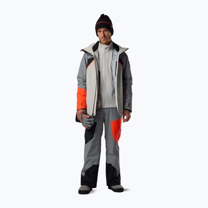 Felpa da uomo Rossignol Hero Stretch Fleece light grey 2