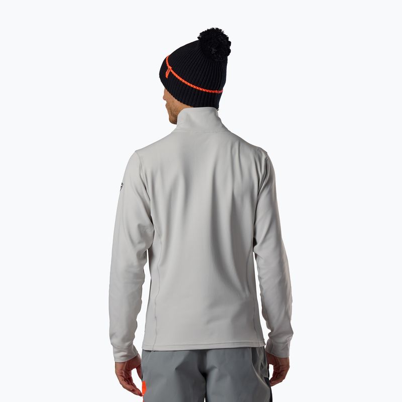 Felpa da uomo Rossignol Hero Stretch Fleece light grey 3