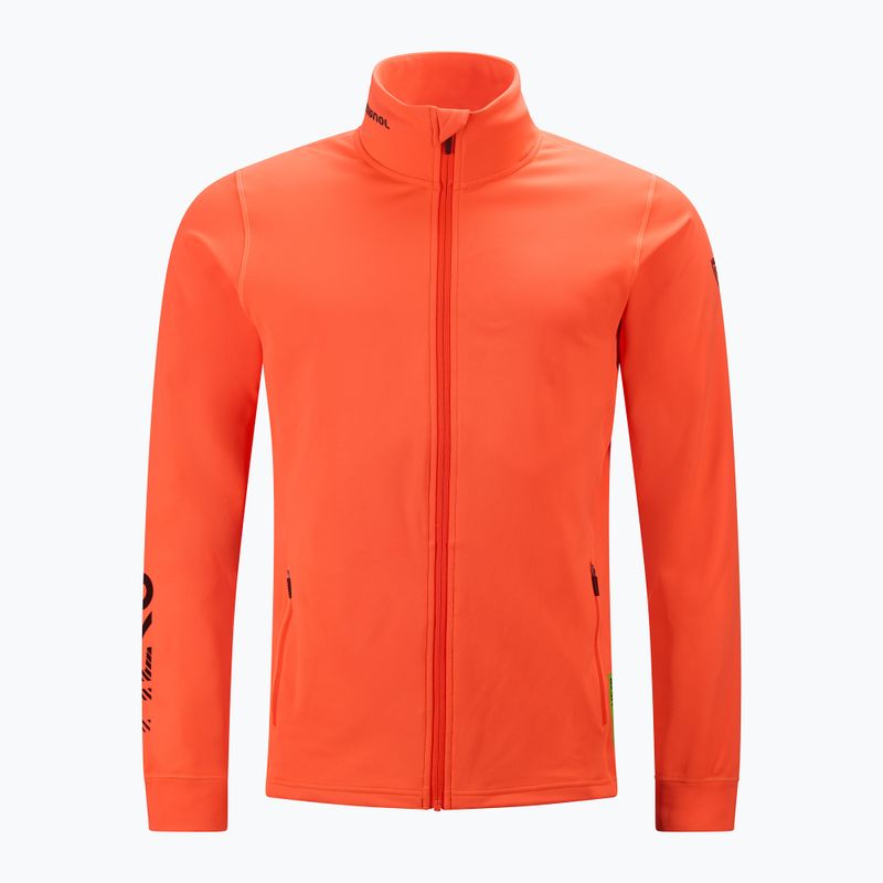 Felpa da uomo Rossignol Hero Stretch Fleece neon red 7