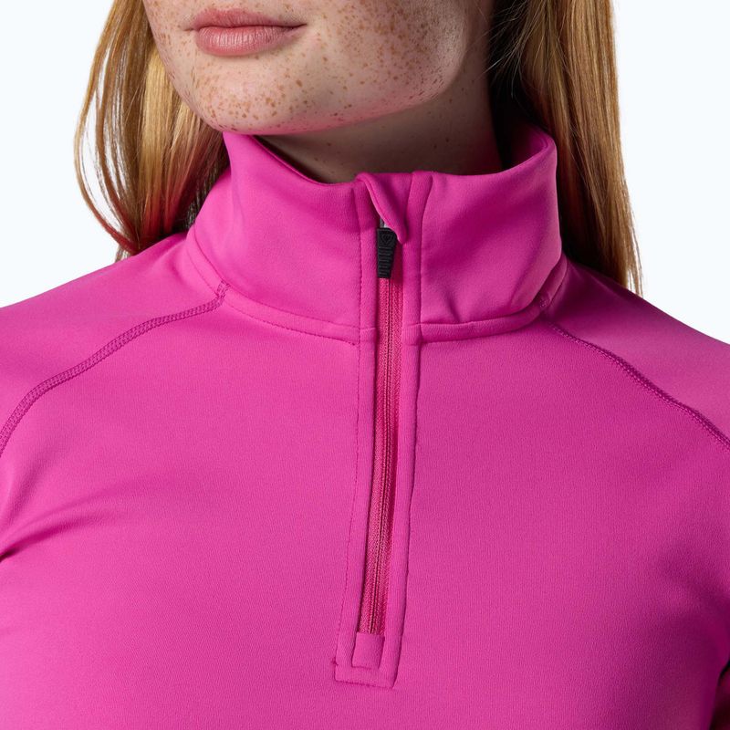 Pile donna Rossignol Mid Layer Stretch Half Zip electric fuchsia 5