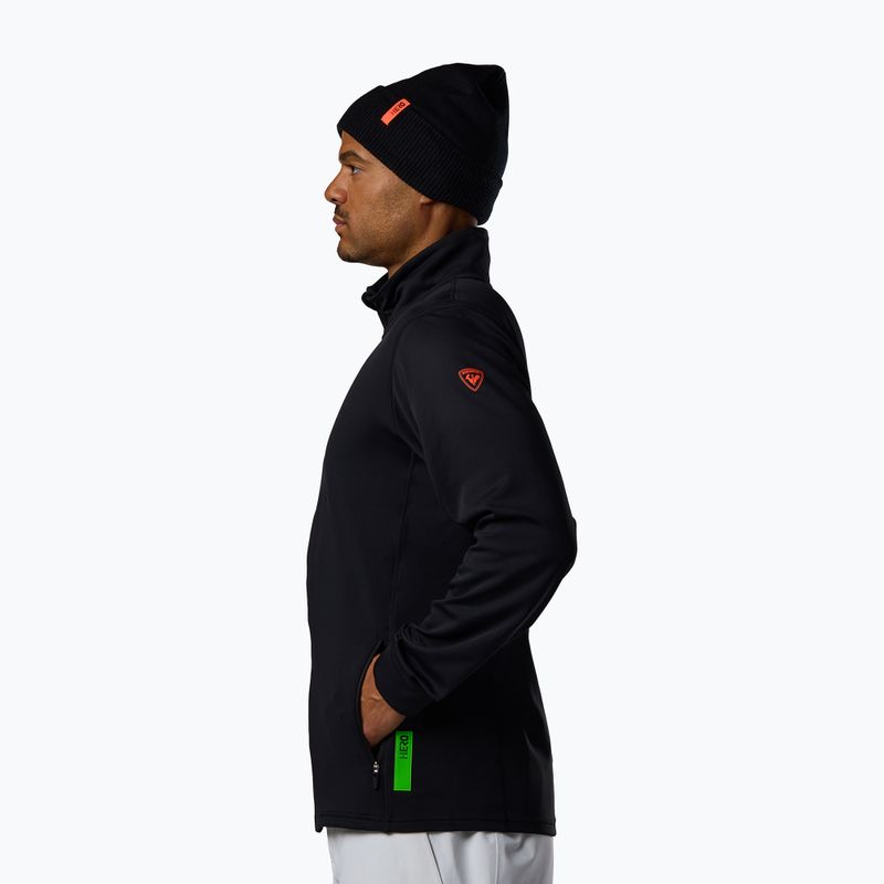 Felpa da uomo Rossignol Hero Stretch Fleece black 4