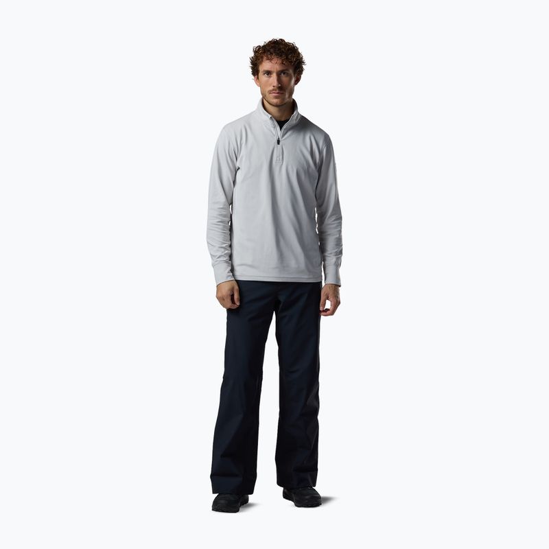 Felpa da sci uomo Rossignol Mid Layer Stertch Half Zip light grey 2