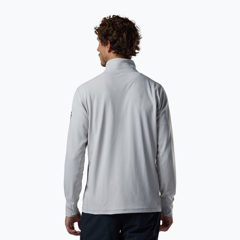 Felpa da sci uomo Rossignol Mid Layer Stertch Half Zip light grey 3