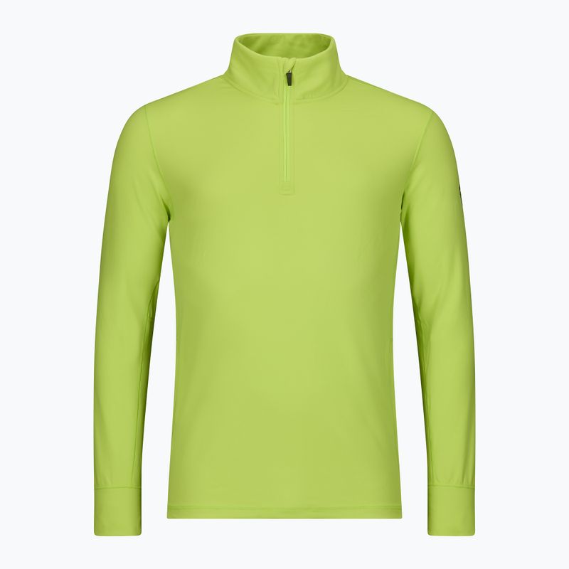 Felpa da sci uomo Rossignol Mid Layer Stertch Half Zip wild lime 6