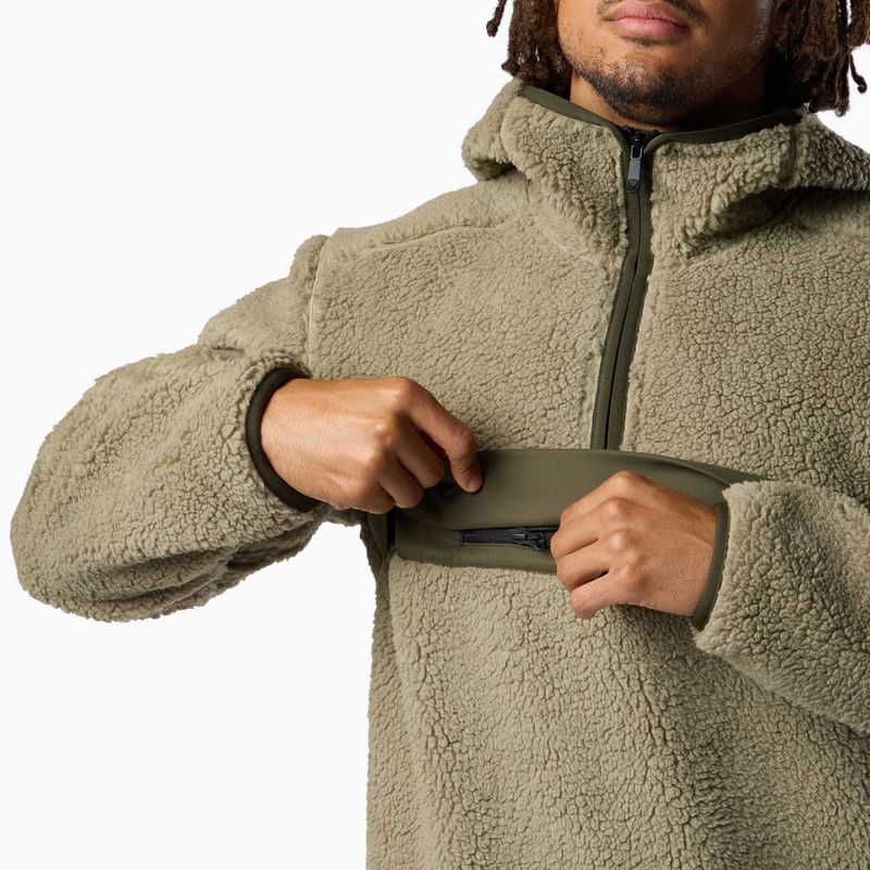 Giacca uomo Rossignol Alltrack Anorak Fleece vetiver 6
