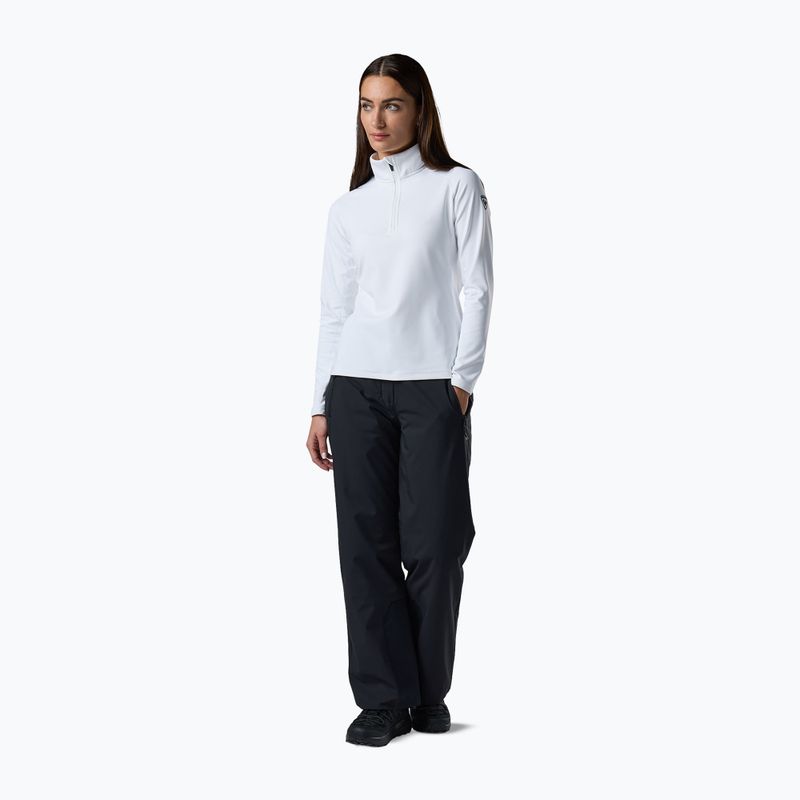 Pile donna Rossignol Mid Layer Stretch Half Zip white 2