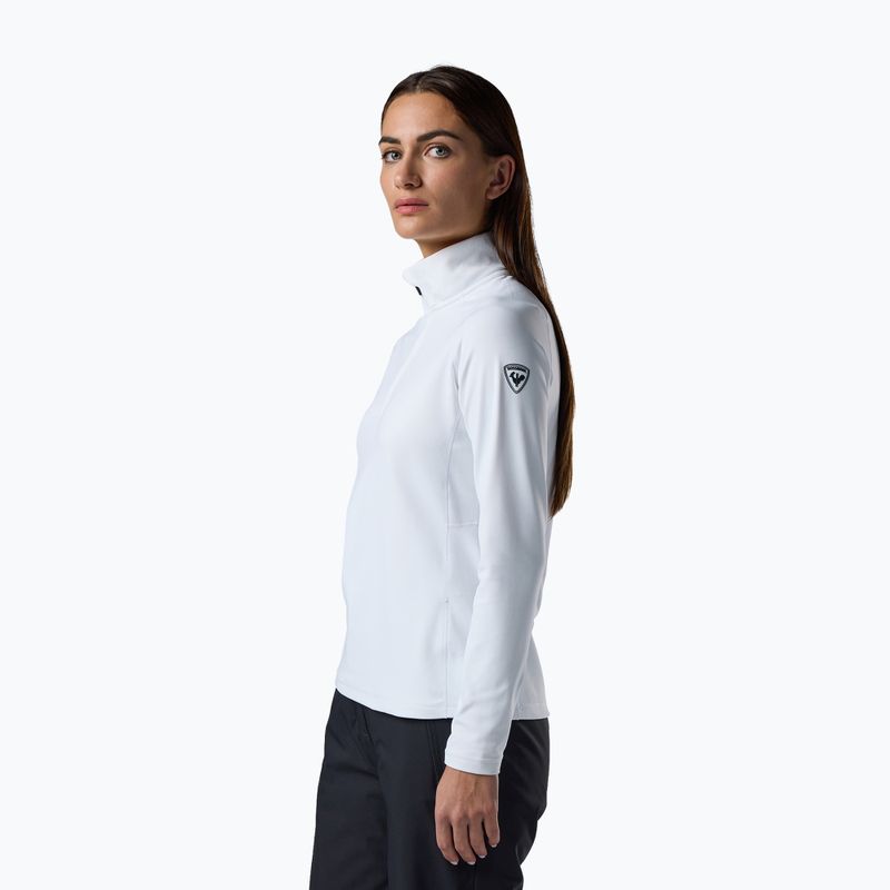 Pile donna Rossignol Mid Layer Stretch Half Zip white 4