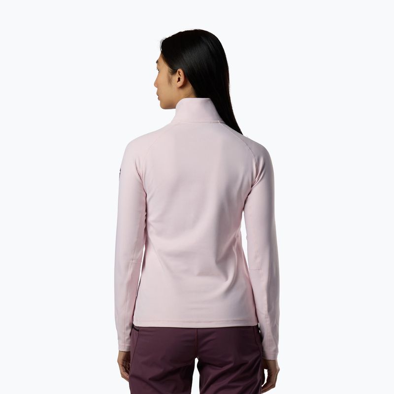 Pile donna Rossignol Mid Layer Stretch Half Zip pale lilac 3
