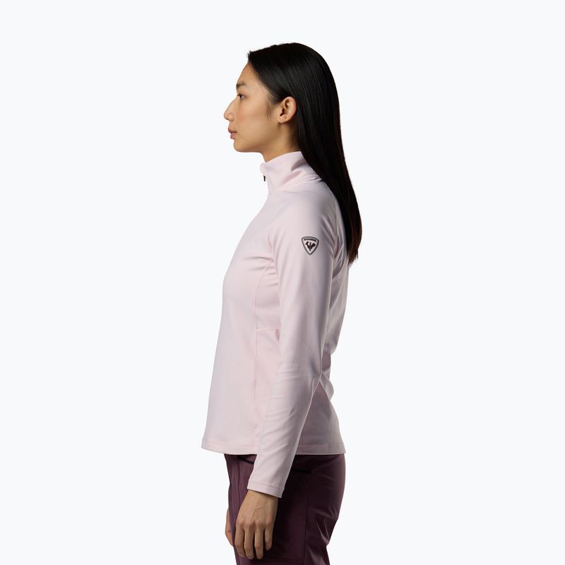 Pile donna Rossignol Mid Layer Stretch Half Zip pale lilac 4
