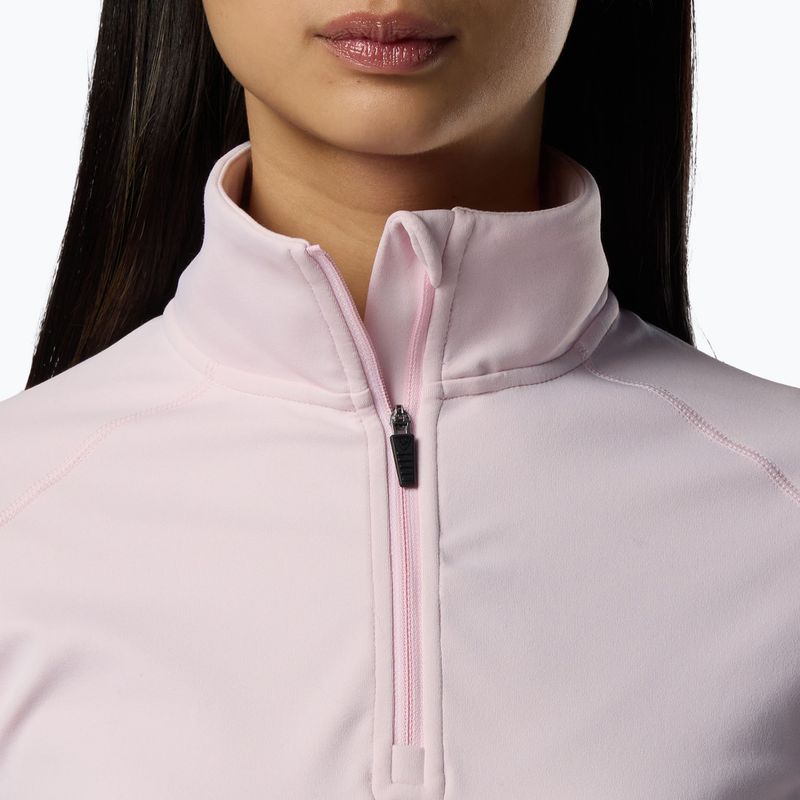 Pile donna Rossignol Mid Layer Stretch Half Zip pale lilac 5