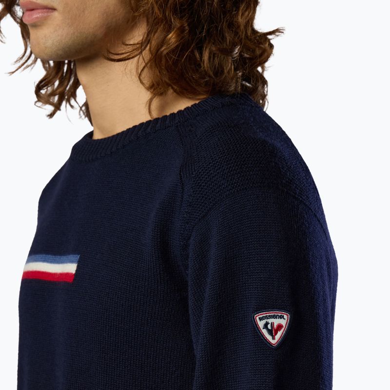 Maglione da uomo Rossignol Odysseus Crew Merino dark navy 6