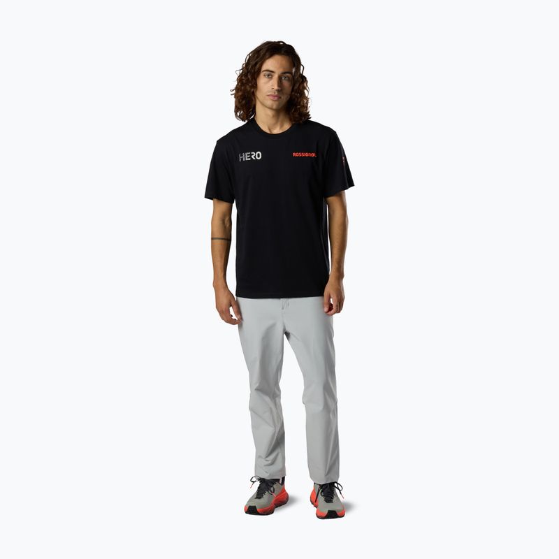 T-shirt da uomo Rossignol Hero Tee black 2