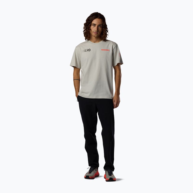 T-shirt da uomo Rossignol Hero Tee light grey 2