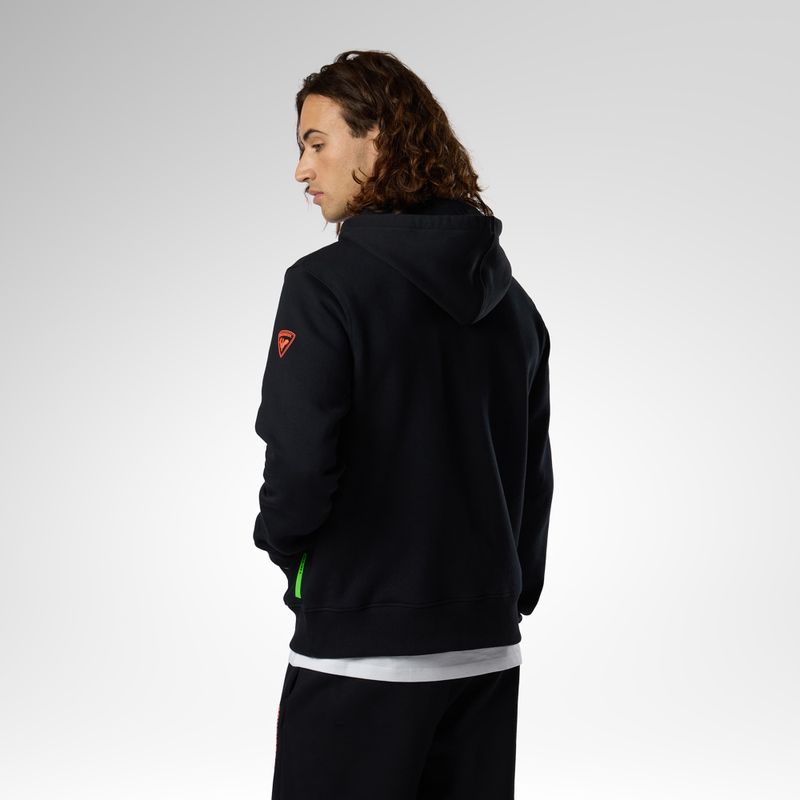 Felpa da uomo Rossignol Hero Full Zip Hoodie black 3