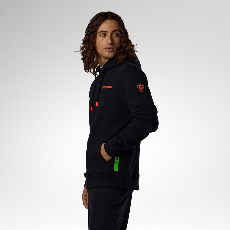 Felpa da uomo Rossignol Hero Hoodie black 4