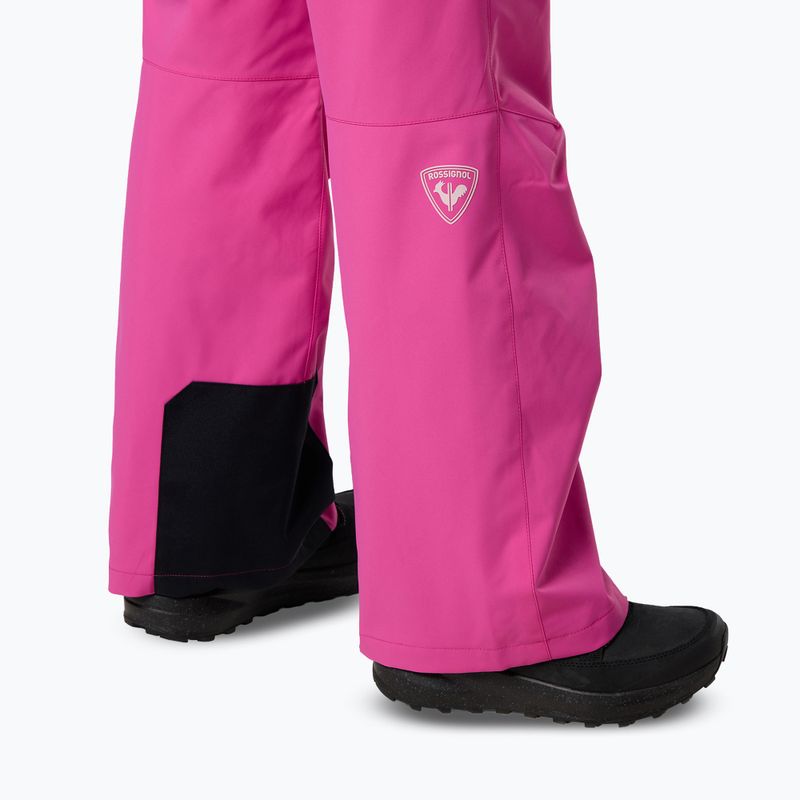Pantaloni da sci per bambini Rossignol Insulated electric fuchsia 6