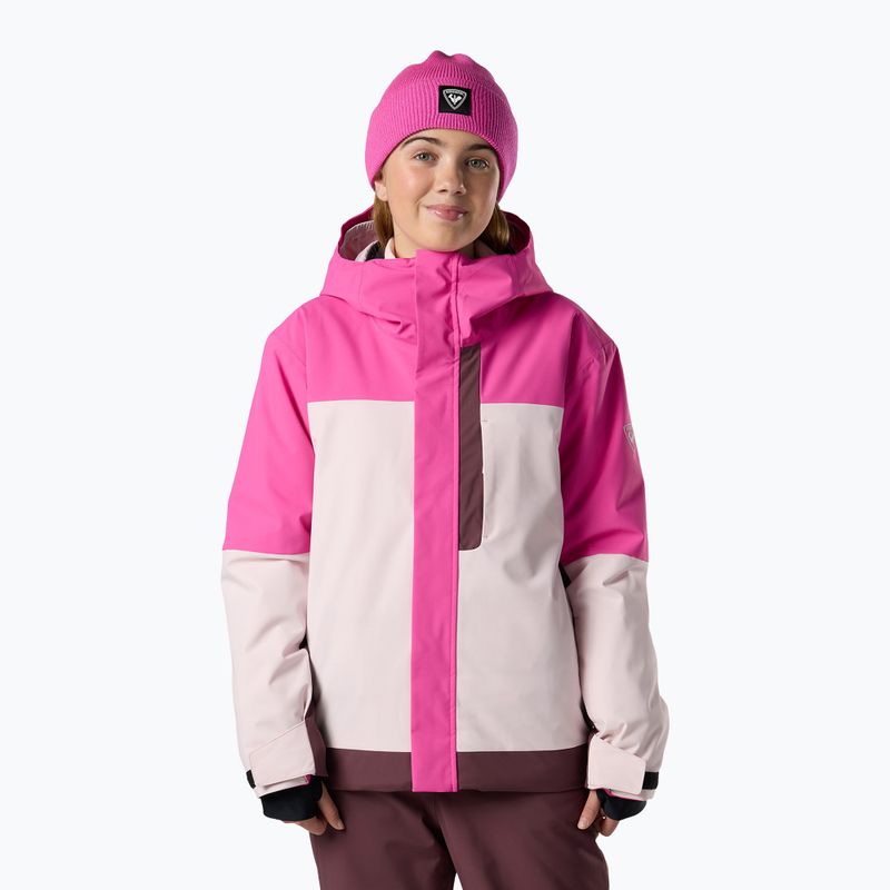 Giacca da sci bambino Rossignol Wispile Insulated electric fuchsia 2