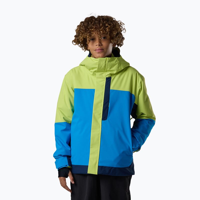 Giacca da sci bambino Rossignol Wispile Insulated wild lime 2