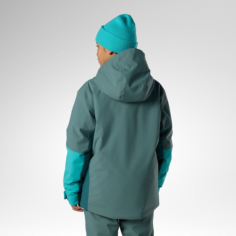 Giacca da sci bambino Rossignol Wispile Insulated north atlantic 3