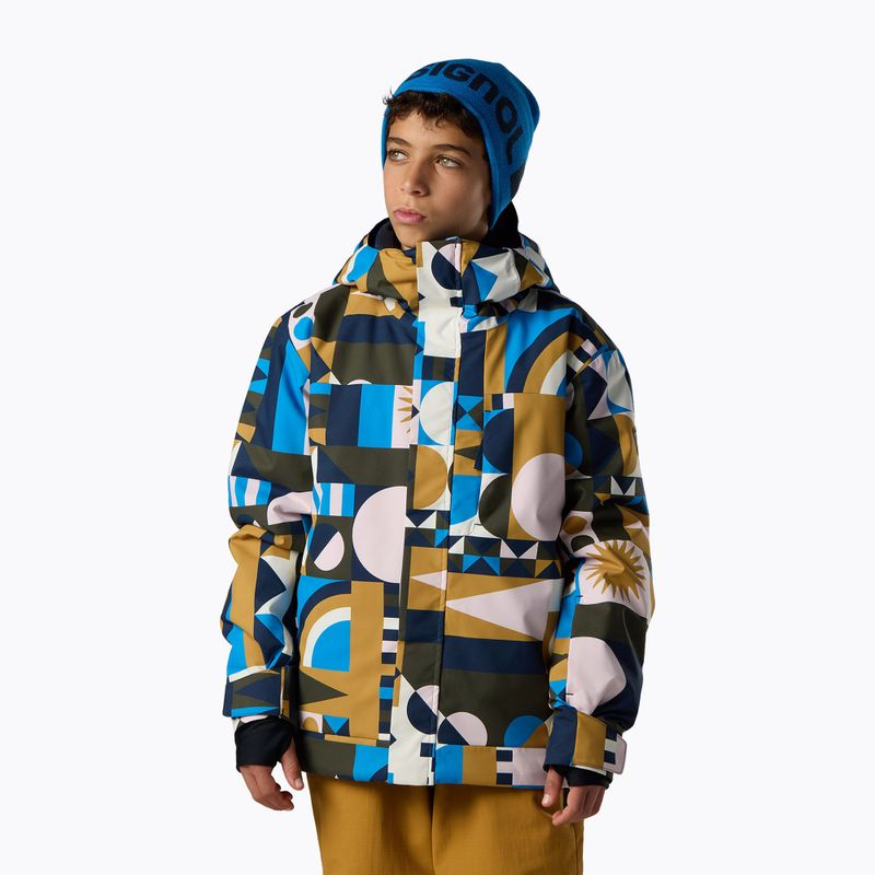 Giacca da sci bambino Rossignol Wispile Insulated jr potpourri dazzle blue 2