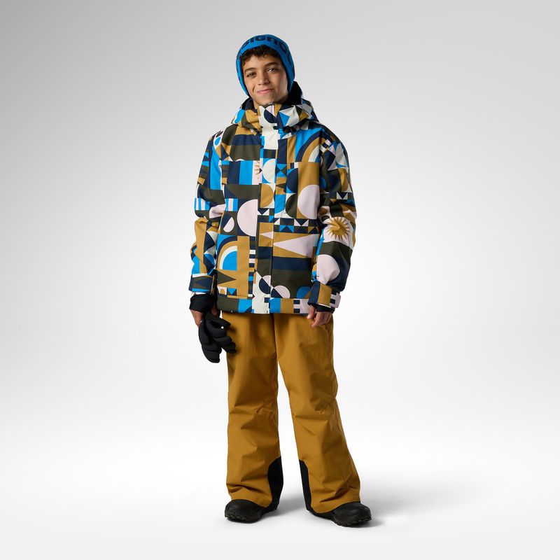 Giacca da sci bambino Rossignol Wispile Insulated jr potpourri dazzle blue 3