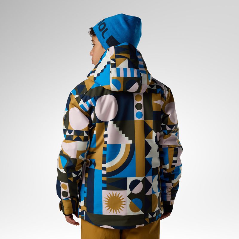 Giacca da sci bambino Rossignol Wispile Insulated jr potpourri dazzle blue 4
