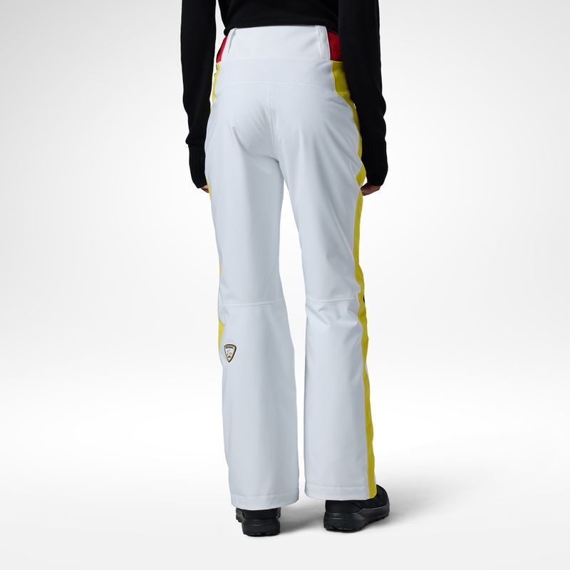 Pantaloni da sci da donna Rossignol JCC Valdiz white 3