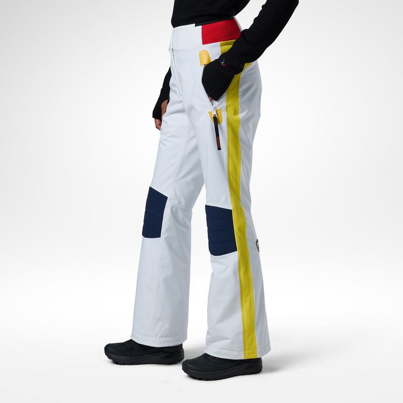Pantaloni da sci da donna Rossignol JCC Valdiz white 4