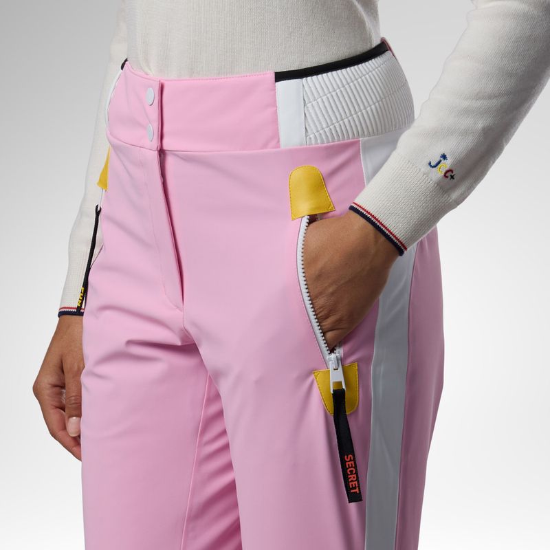 Pantaloni da sci da donna Rossignol JCC Valdiz new pink 6