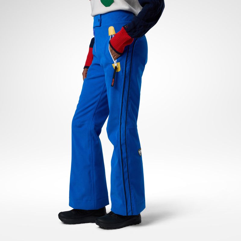 Pantaloni da sci da donna Rossignol JCC Seasonal victoria blue 4