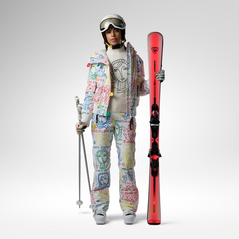 Pantaloni da sci da donna Rossignol JCC Seasonal jcc angels light 2